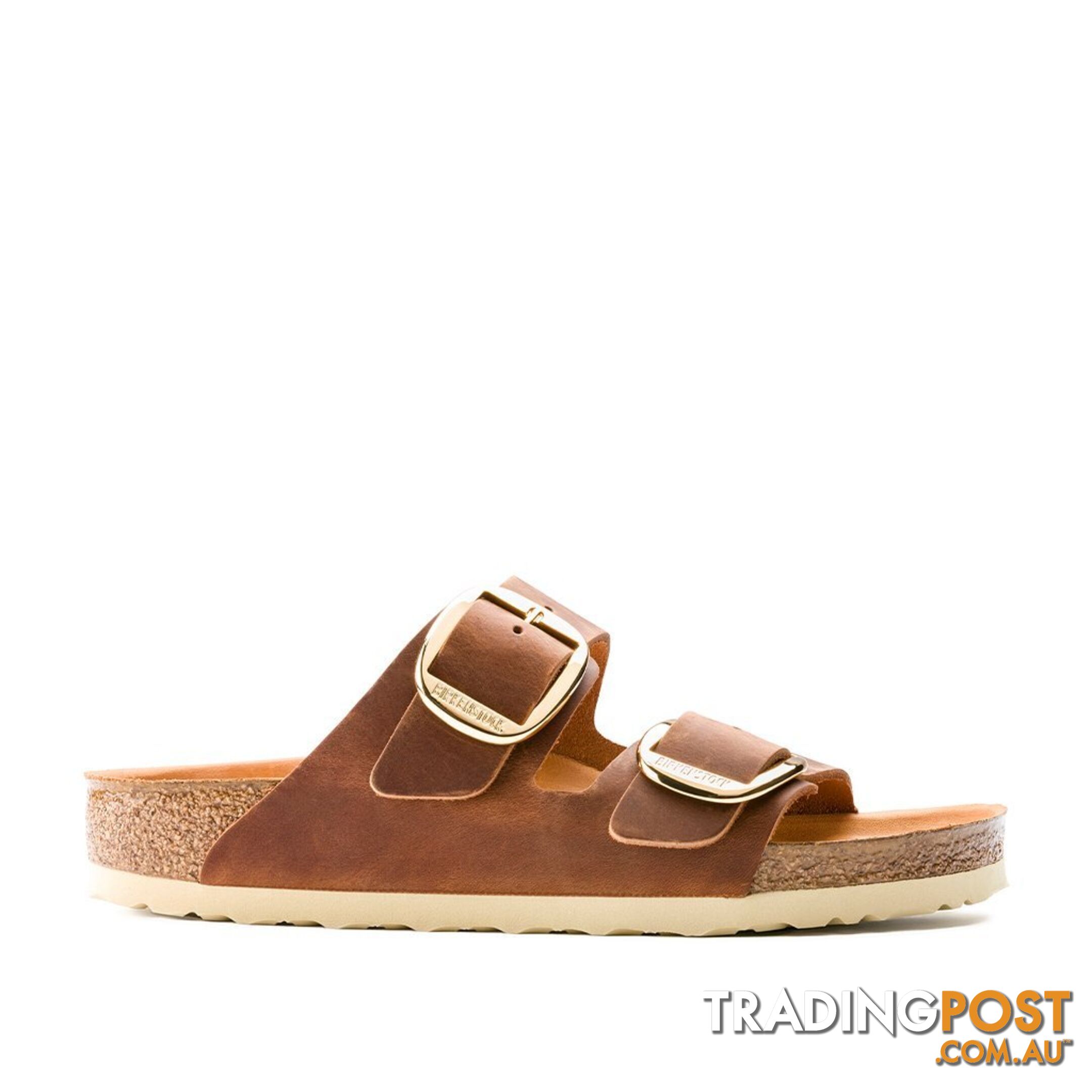 BIRKENSTOCK Arizona Big Buckle Cognac Leather