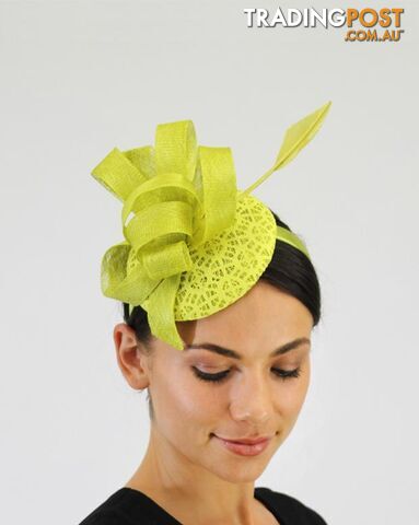 JENDI Zest Loop & Feather Fascinator