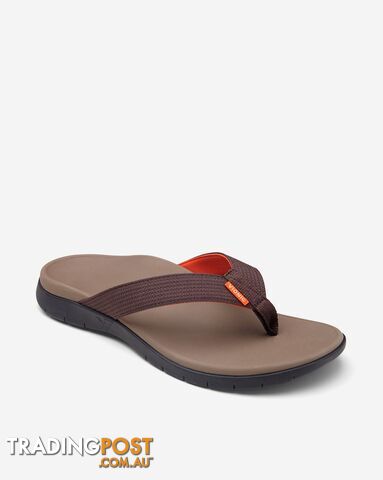 VIONIC Men's Islander Dark Brown