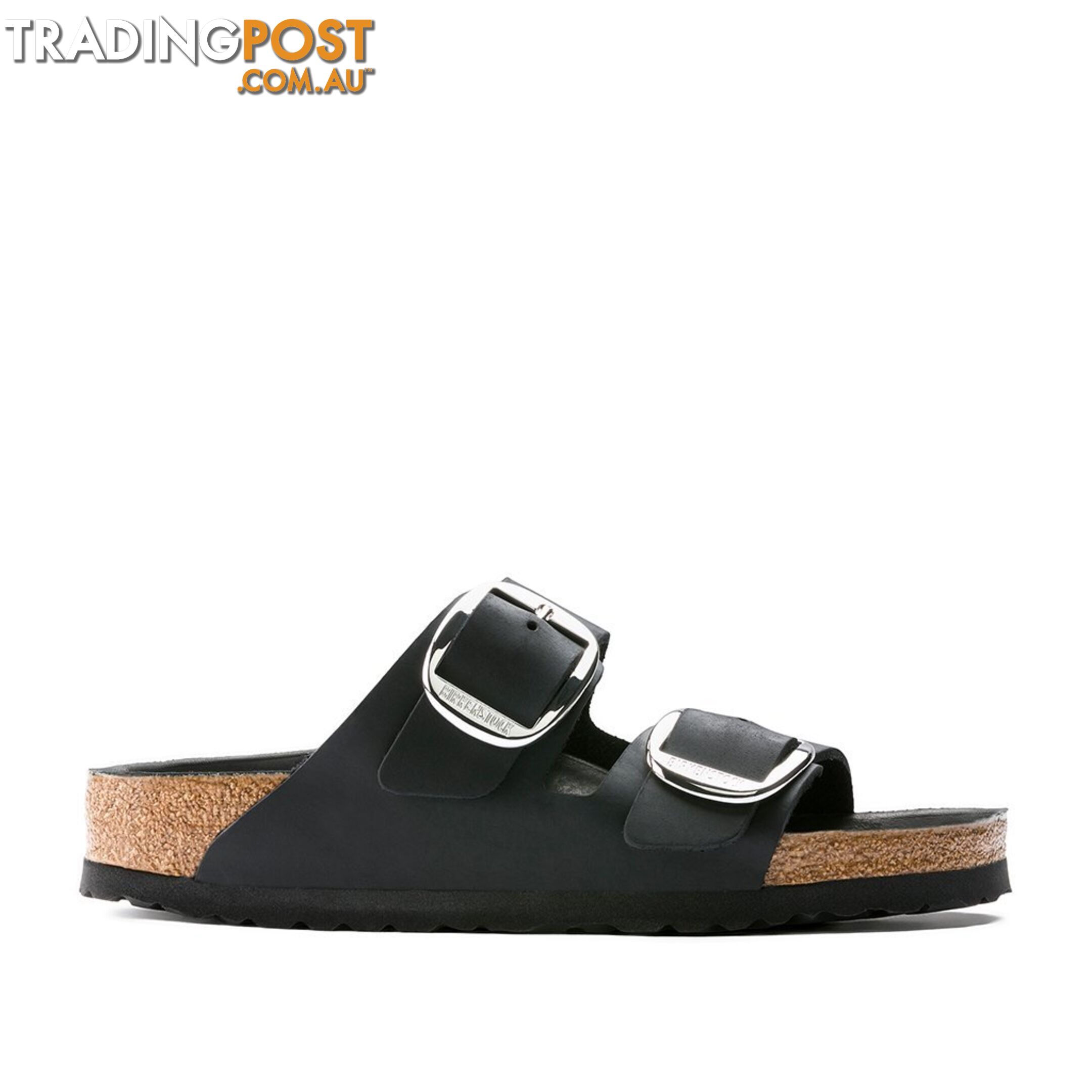 BIRKENSTOCK Arizona Big Buckle Black Leather