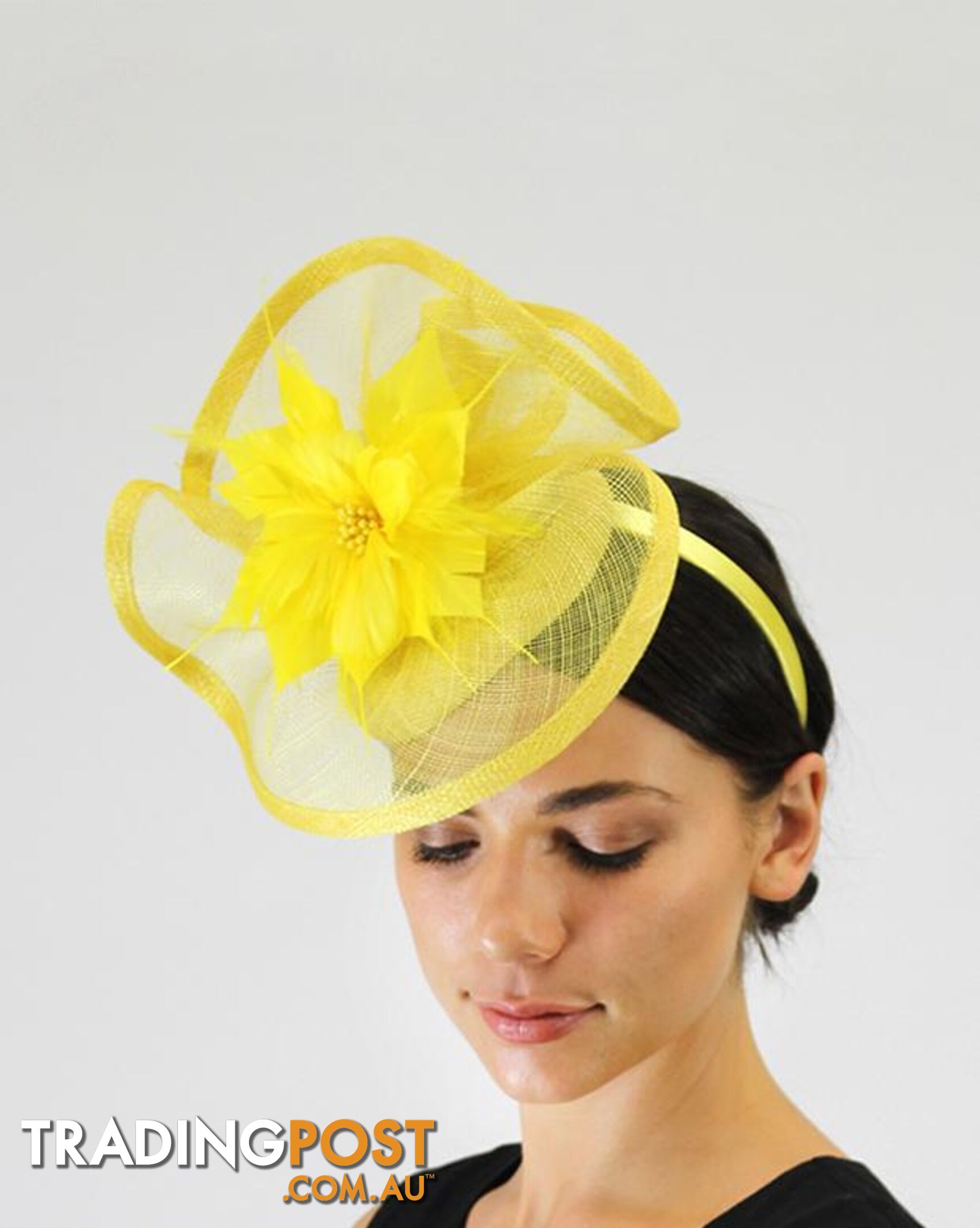 JENDI Daffodil Fascinator