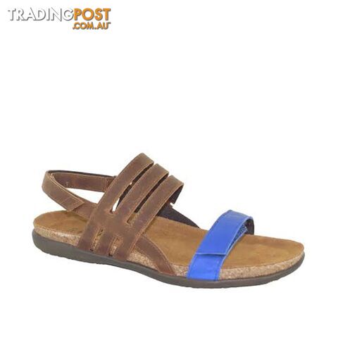 NAOT Diana Saddle Brown Combo