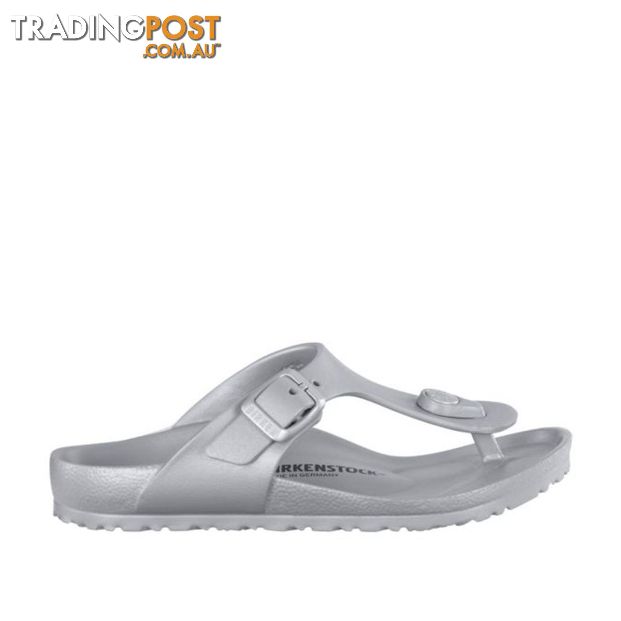 BIRKENSTOCK Gizeh Kids EVA Metallic Silver