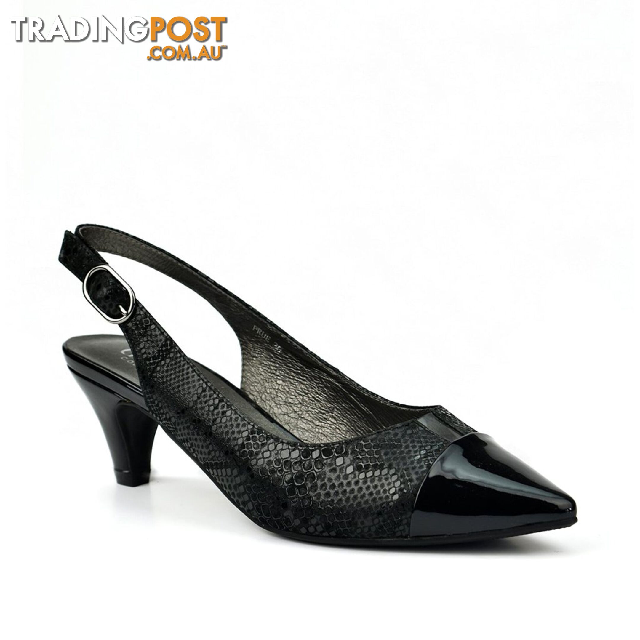 CHRISSIE Prue Black Patent