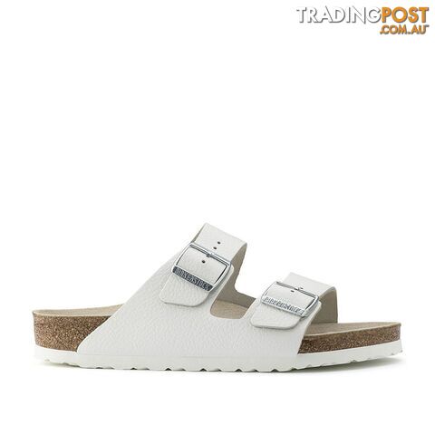 BIRKENSTOCK Arizona White Natural Leather