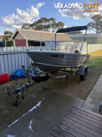 Aluminium boat