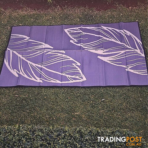 DLG Australia 270 x 180 cm Recycled Mat Dark Grey/Light Grey