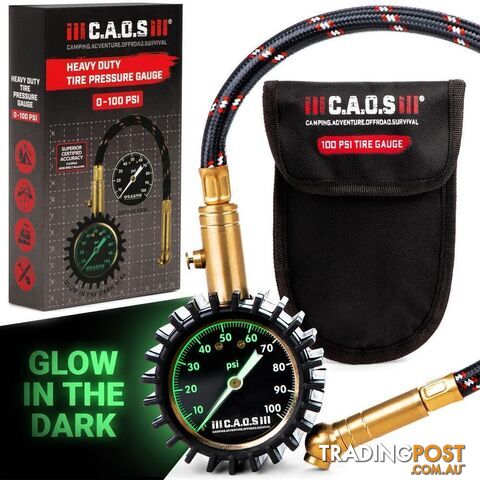 CAOS 100psi Tyre Pressure Gauge