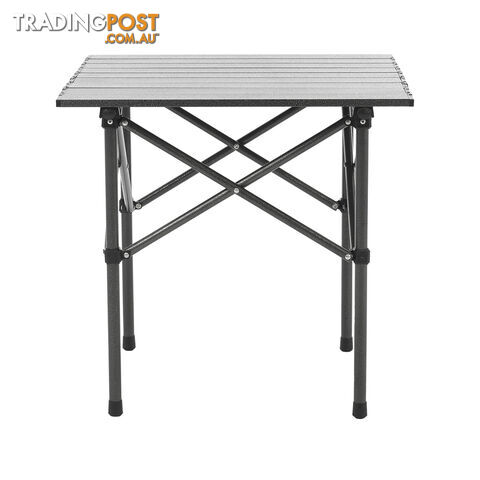 SlumberTrek Square Aluminium Table with Carry Bag & Swing Tag