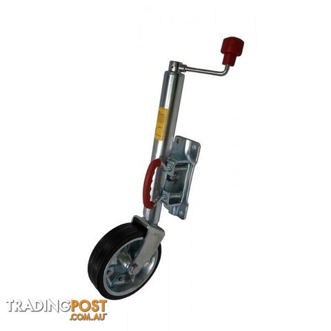 ALKO JOCKEY WHEEL 200 W/H LOCKING PIN SWIVEL BRACKET. 628204