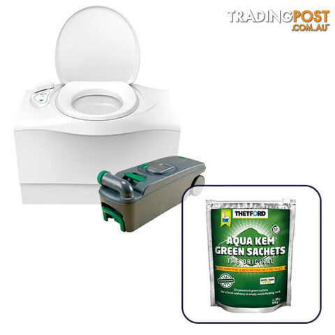 Thetford C402C 19.3 Litre Left Hand Entry Cassette Toilet