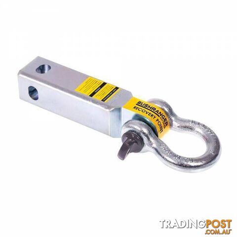Bushranger Extended Recovery Hitch & Shackle Combo, 5000kg/4.75t