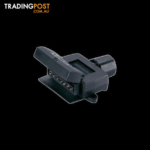 Narva 12 Pin Flat Trailer Socket with Reed Switch for Normally Open Circuits