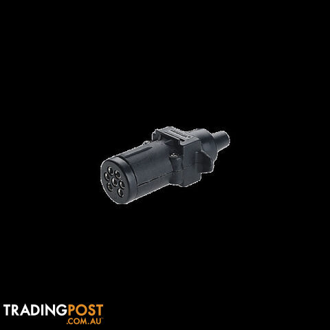 Narva 7 Pin Small Round Plastic Trailer Plug
