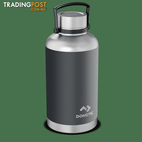Dometic 1920 ml Slate Thermo Bottle with Handle & Cap Lid