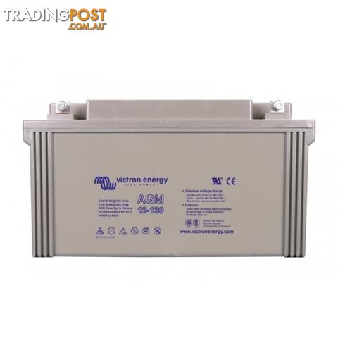 Victron 12V/130Ah AGM Deep Cycle Battery - photo 2 of 4