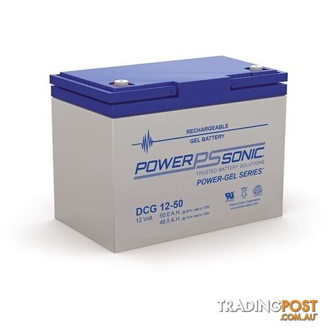 Power-Sonic 12V 50Ah Gel Deep Cycle Battery - photo 1 of 1