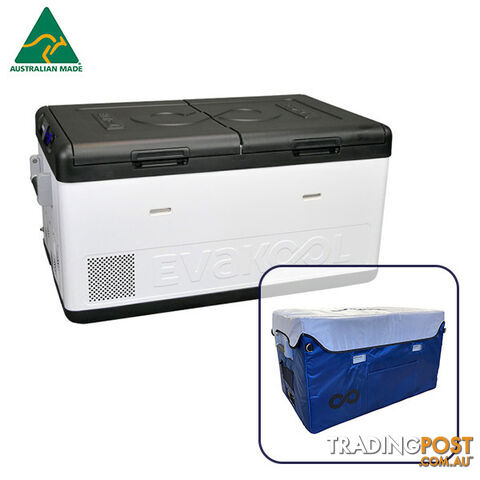 Evakool Down Under II 95 Litre Dual Zone Fridge Freezer