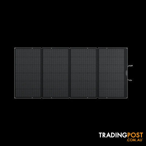 Ecoflow Delta Pro Power Station 3600Wh (300Ah@12V) Bundle with 400W Monocrystalline Folding Solar Panel - photo 3 of 6