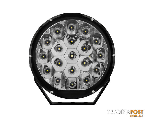 Hulk 4X4 7 19 LED Driving Lamp Combo Black