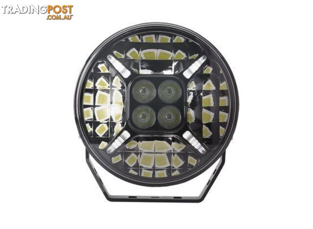 Hulk 4x4 Black 9" Round LED Driving Lamp - photo 3 of 9