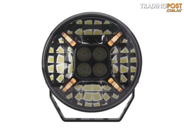 Hulk 4x4 Black 9" Round LED Driving Lamp - photo 2 of 9