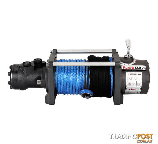 Runva HWX12000 Winch with Synthetic Rope & Directional Control