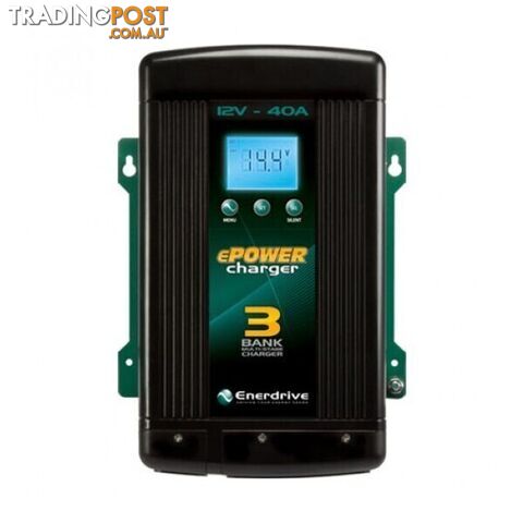Enerdrive ePOWER B-TEC 200Ah Lithium Battery, 40A DC2DC + 40A AC Charger Pack - photo 3 of 4