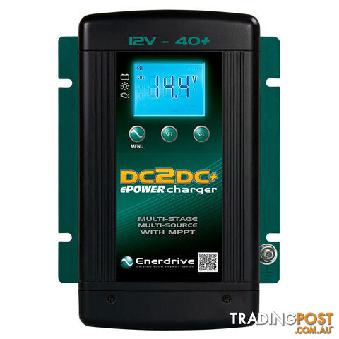 Enerdrive ePOWER B-TEC 2 x 200Ah Lithium Battery, 40A DC2DC + 100A AC + Inverter & Monitor - photo 3 of 13