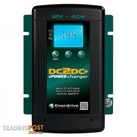 Enerdrive ePOWER B-TEC 2 x 200Ah Lithium Bundle, 40A DC2DC + 60A AC with ePro+ Monitor Charger Pack - photo 3 of 5