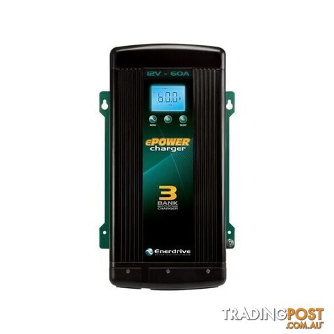 Enerdrive ePOWER B-TEC 2 x 200Ah Lithium Bundle, 40A DC2DC + 60A AC with ePro+ Monitor Charger Pack - photo 4 of 5