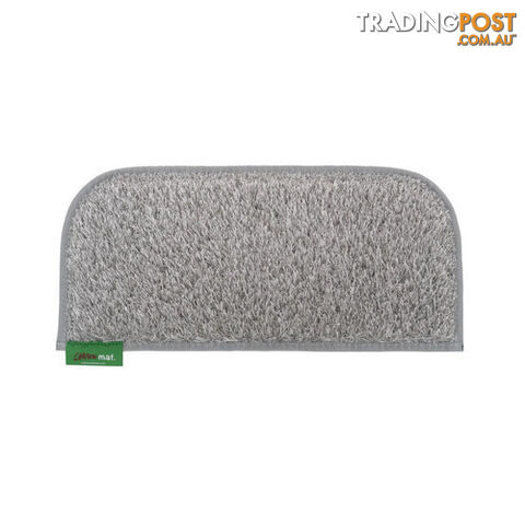 Muk Mat Grey Trim Caravan Step Mat Light Grey Edition, 58 x 26cm