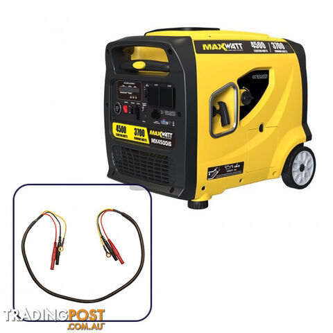 MaxWatt 4500W Petrol Inverter Generator with Electric Start
