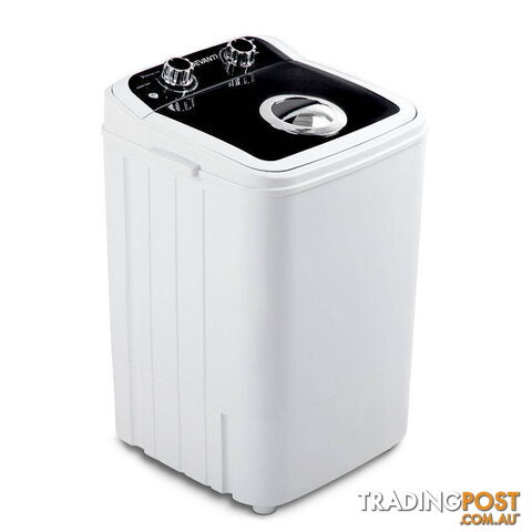 Devanti Black 4.6kg Portable Top Load Washing Machine