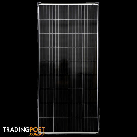 Enerdrive 190W Mono Crystalline Fixed Solar Panel, Black