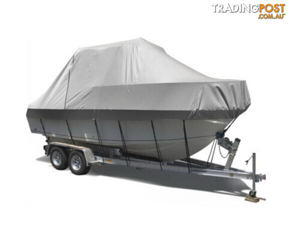 Seamanship 25-27ft Boat Cover Trailerable Jumbo 600D Marine Heavy Duty