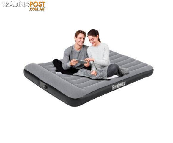 Bestway Double Inflatable Air Mattress with Built-In Pump