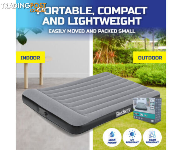 Bestway Double Inflatable Air Mattress with Built-In Pump - photo 5 of 6