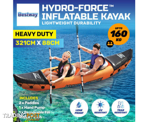 Bestway 3.21m x 88cm 2 Person Inflatable Kayak - photo 2 of 6
