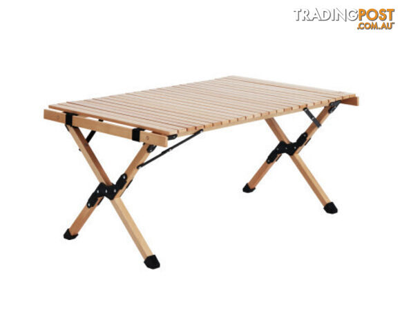 Gardeon Wooden Egg Roll Picnic Table 90CM