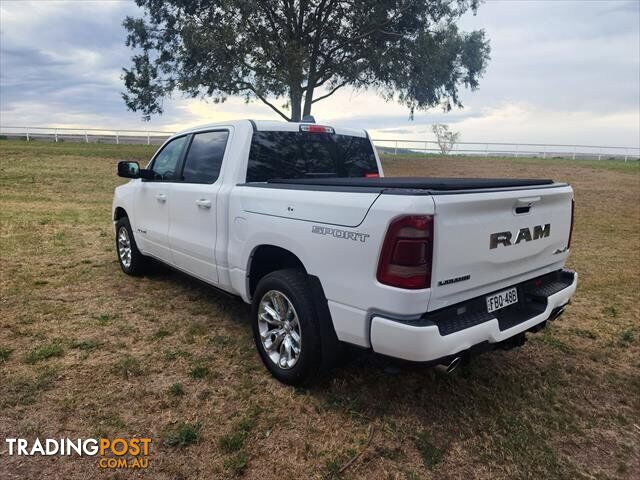 2023 RAM 1500 LARAMIE SPORT RAMBOX DT MY23 4X4 DUAL RANGE UTILITY - DUAL CAB - SHORT WHEELBASE