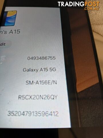 Samsung Galaxy A15  128 GB 5G
