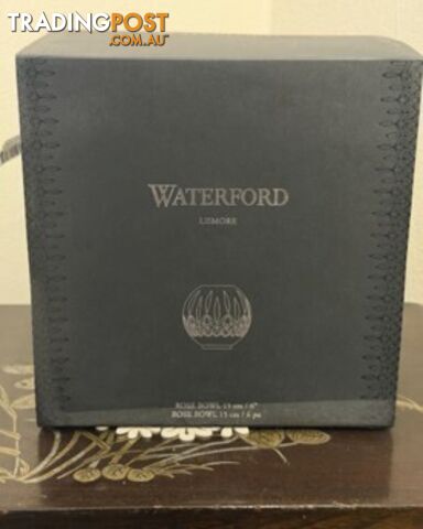 Quick Sale – Waterford Lismore Crystal Rose Bowl 20cm – Brand New