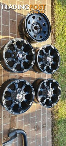 Amarok Wheels 17x9 +12 Offset