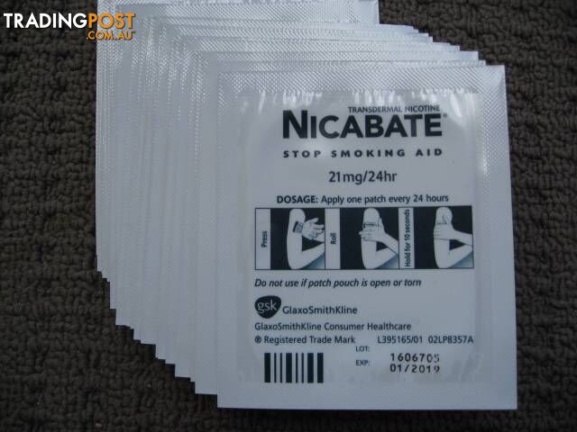 Nicabate - P Patch 21mg - Stop Smoking Aid - Help Manage Cravings