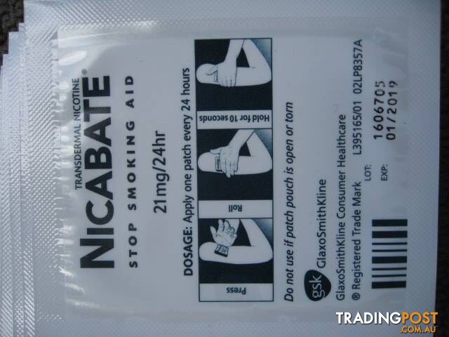 Nicabate - P Patch 21mg - Stop Smoking Aid - Help Manage Cravings