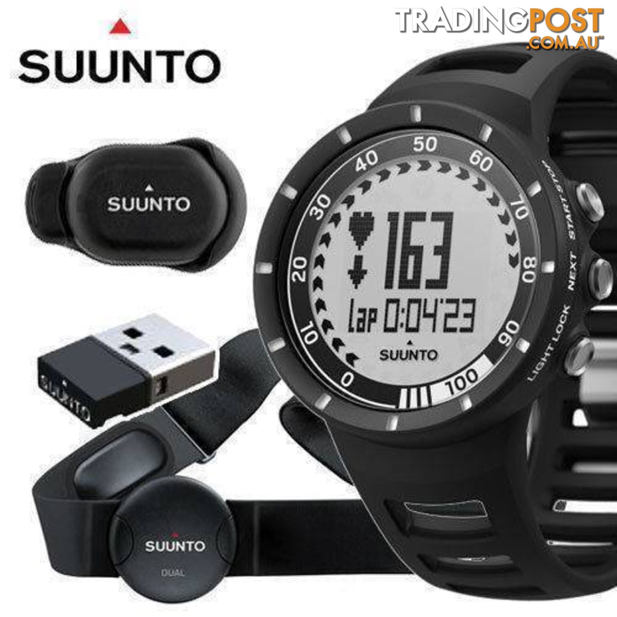 Suunto Quest Running Pack Edition + FootPod Mini + Movestick Mini