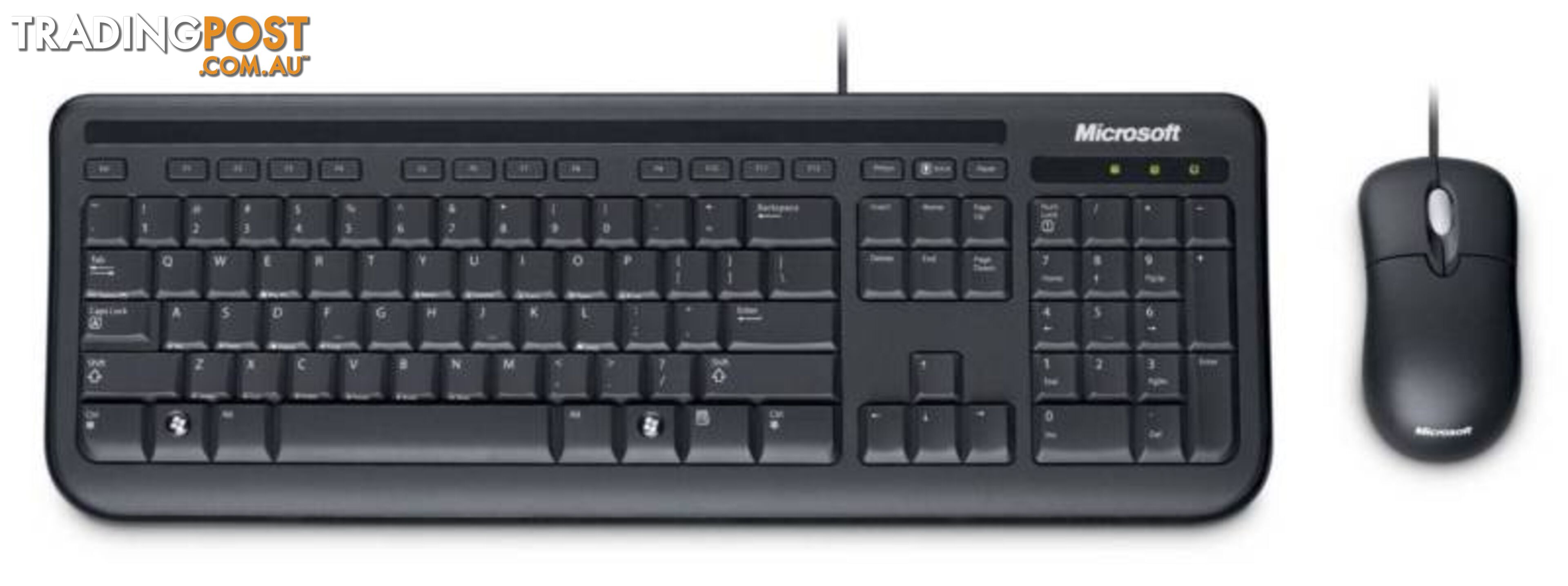 Microsoft 600 Wired Keyboard and Mouse Combo for Desktop Laptop O