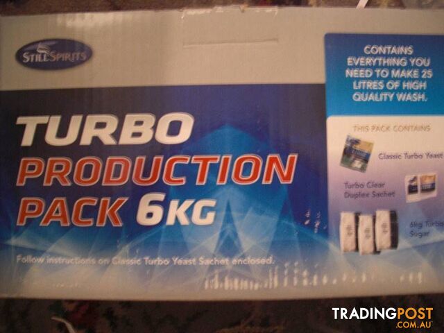 SPIRITS BREWING 6kg turbo production pack spirit brewing COMES W