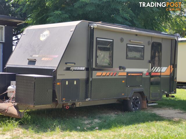 18ft off road caravan, tig welded